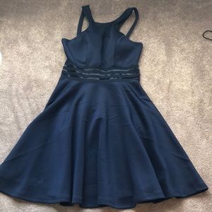 Navy blue dress